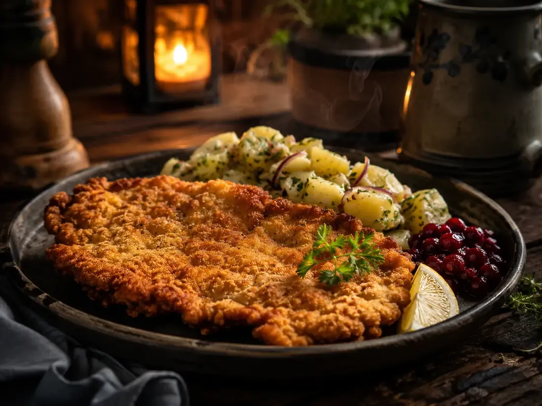 Wiener Schnitzel mit Kartoffelsalat